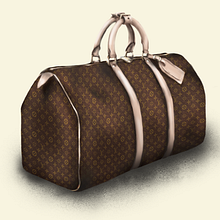 Louis Vuitton Bags Illustration. Un progetto di Illustrazione tradizionale, Illustrazione digitale, Disegno, Disegno digitale e Pittura digitale di archieeka - 27.04.2021