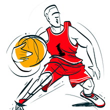 (Selected) Sports Ilustration #1. Un progetto di Illustrazione tradizionale, Disegno, Illustrazione digitale, Disegno digitale, Disegno anatomico e Illustrazione editoriale di archieeka - 27.04.2021