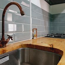 Remodelación cocina. Projekt z dziedziny  Architektura, Projektowanie wnętrz, Projektowanie i w i rób mebli użytkownika Romina Pérez Salas - 03.02.2021