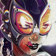 Cat Woman. Traditional illustration, and Character Design project by Pedro Vir_Serena - 10.03.2020