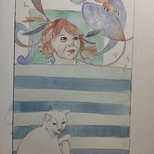 My project in Watercolor Techniques for Dreamlike Illustrations course. Un proyecto de Ilustración tradicional de steph heyvaert - 27.04.2021