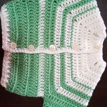 Mi Proyecto del curso:  Top-down: prendas a crochet de una sola pieza. Fashion Design, Fiber Arts, DIY, and Crochet project by Natalia Neubauer - 04.27.2021