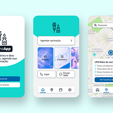 Covid-19 Vaccine App. Un proyecto de Diseño de apps y UX / UI de Mylena Oliveira - 28.03.2021