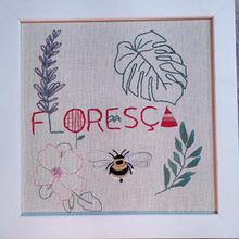 Meu projeto do curso: Técnicas básicas para bordado de letras. Embroider project by Priscila Souza - 05.15.2021