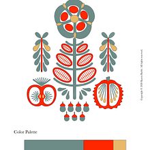 My project in Color Theory for Textile Projects course. Un progetto di Teoria del colore di Gintautė Riabovaitė - 28.04.2021