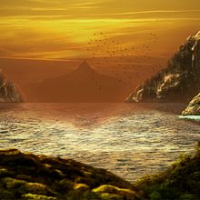 Mi Proyecto del curso: Matte Painting: creando mundos fotorrealistas. Matte Painting project by Javier Vizcaino - 04.28.2021