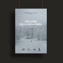 Un lobo en la montaña. Un proyecto de Diseño y Diseño de carteles de Artídoto Estudio - 28.04.2021