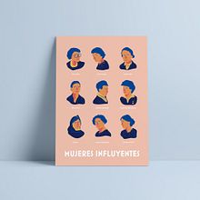 Mujeres influyentes Ein Projekt aus dem Bereich Traditionelle Illustration von eluguina - 28.04.2021