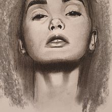 My project in Artistic Charcoal Portraiture: Creating Atmosphere course Ein Projekt aus dem Bereich Malerei von Ilana Avhar - 28.04.2021