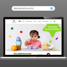 Doctora Ho - Nutrióloga Pediatra. Un proyecto de Desarrollo Web, Diseño mobile y Diseño Web de Jose Jimenez - 10.04.2019