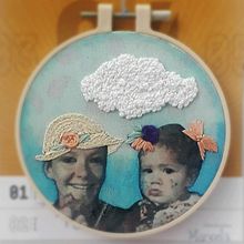 Meu projeto do curso: Bordado em fotografias sobre tela. Embroider project by Marcella Britto - 04.28.2021