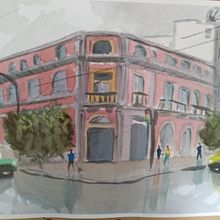 Ciudad. Un projet de Aquarelle de waltercbarreto - 28.04.2021