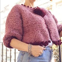 Mi Proyecto del curso:  Top-down: prendas a crochet de una sola pieza. Fashion Design, Fiber Arts, DIY, Crochet, and Textile Design project by Flavia De Luca - 04.28.2021