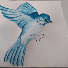 Técnicas experimentales de acuarela para principiantes. Un projet de Direction artistique de Agata - 28.04.2021