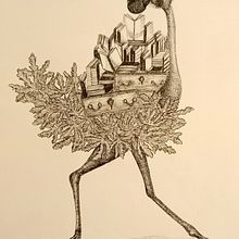 Il mio progetto del corso: Illustrazione surrealista con pennarelli. Projekt z dziedziny Trad, c i jna ilustracja użytkownika michelacalandrini - 28.04.2021