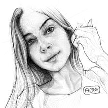 Екатерина. Un progetto di Disegno di ritratti di ALFONSO OSORIO - 29.04.2021