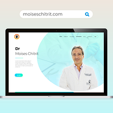 Dr. Moisés Chitrit - Cirujía bariátrica. Un proyecto de Desarrollo Web, Diseño mobile y Diseño Web de Jose Jimenez - 20.12.2019