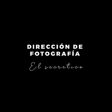 EL SECRETICO - DAVID JIMENEZ. Photographic Composition project by Shirly Contreras - 11.24.2019