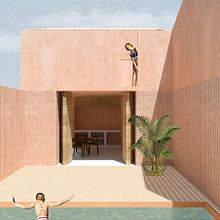 My project in Architectural Visualization Using Digital Collage course. 3D, Collage, Digital Architecture, Digital Drawing, and Traditional illustration project by dinora_ch - 04.29.2021