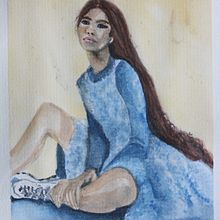 Actriz. Projekt z dziedziny  R, sunek art, st i czn użytkownika Maria Cruz Urgellés Sardón - 29.04.2021
