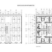 Edificio de Departamentos.. Un proyecto de Arquitectura de Arturo Vargas Dimas - 06.08.2019