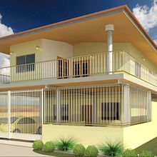 Mi Proyecto del curso: Anexo de Planta Alta de Vivienda . Design, and Architecture project by Cesar Manuel Justiniani - 05.10.2021