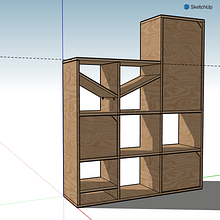 Il mio progetto del corso: Design e costruzione di mobili per principianti - mobile ingresso. Interior Architecture project by Federico Maturo - 04.30.2021