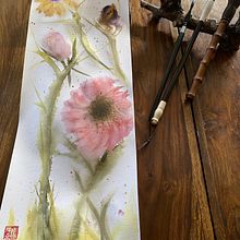 Florecillas con textura . Projekt z dziedziny Malowanie akwarelą użytkownika Soraya Sáez - 30.04.2021