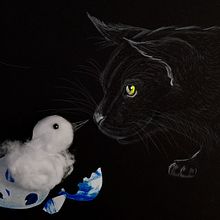 La gabbianella e il gatto: Introduzione all’illustrazione infantile. Traditional illustration project by Antonella Piras - 04.30.2021