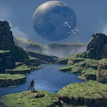Mi Proyecto del curso: Ilustración fantástica 3D con Blender. Un progetto di 3D e Illustrazione tradizionale di Alberto Jiménez - 30.04.2021
