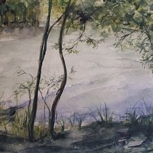  Paisagens naturais em aquarela. Un progetto di Belle arti di Clarice Schcolnic - 25.04.2021