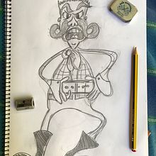 Mi Proyecto del curso: Introducción a la creación de personajes estilo cartoon. Projekt z dziedziny Trad, c i jna ilustracja użytkownika nataliamanago - 22.04.2021