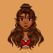 Meu projeto do curso: Retrato de personagens femininas com Procreate . % Sofia Auada Capelossa tarafından hazırlanan Güzel sanatlar, Ve Sanatsal Çizim projesi - 05.01.2021