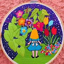 Mi Proyecto del curso: Introducción al bordado botánico. Embroider project by Lua Romero - 05.02.2021