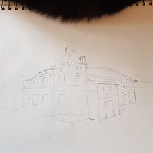 Mon projet du cours : Dessin architectural à l’aquarelle et à l’encre. Projekt z dziedziny Doradztwo kreat i wne użytkownika Catherine Rieu Marcot - Perso - 02.05.2021