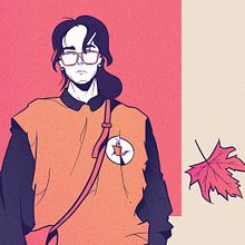 My project in Dynamic Character Illustration course. Character Design, Digital Illustration, and Traditional illustration project by Paul Steve Garcia - 05.02.2021