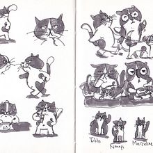My project in The Art of Sketching: Transform Your Doodles into Art course. Comic, Traditional illustration, Sketchbook, and Sketching project by Sonja PF Dale - 05.02.2021