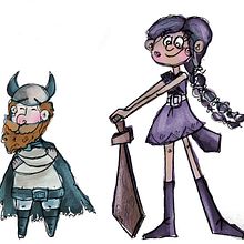 Mi Proyecto del curso: Fábrica de personajes ilustrados. Projekt z dziedziny Trad, c, jna ilustracja, Projektowanie postaci, Ilustracja c, frowa, Ilustracje dla dzieci i Narracja użytkownika Alicia - 02.05.2021