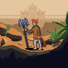 Mi Proyecto del curso: Introducción al diseño de personajes en pixel art. Un proyecto de Pixel art de Kartheek Raj - 02.05.2021