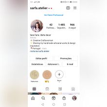 Meu projeto do curso: Visual Storytelling para sua marca pessoal no Instagram. Social Media project by Sara Faria - 05.02.2021