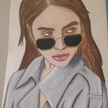 My project in Illustration with Pastel and Coloured Pencils course. Pintura projeto de Manuel Dias - 02.05.2021