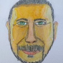 Mi Proyecto del curso: Cuaderno de retratos en acuarela. Un progetto di Disegno di ritratti, Illustrazione tradizionale e Pittura ad acquerello di cristianc.vga - 02.05.2021