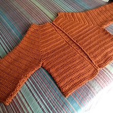 Mi Proyecto del curso:  Top-down: prendas a crochet de una sola pieza. Crochet project by emonterog67 - 05.04.2021