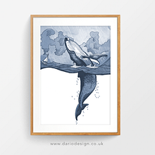 Tails of the Sea. Digital Illustration, and Naturalistic Illustration project by Dario Fisher - 05.03.2021