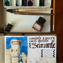 Mi Proyecto del curso: Cuaderno de viaje en acuarela. Un progetto di Illustrazione botanica di Laura Manchado Garabito - 03.05.2021