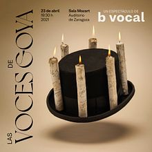 Las voces de Goya. Art Direction, Poster Design, Graphic Design, Photograph, and Advertising project by 12caracteres - 05.04.2021