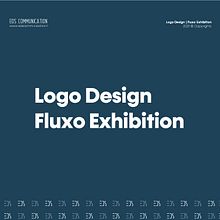 Logo Design | Fluxo Exhibition. Un proyecto de Diseño de logotipos y Diseño gráfico de EDS Communication - 04.05.2021