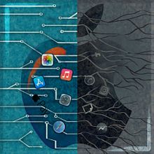 My project in Editorial Illustration for Magazines course. Editorial Illustration project by Valya Papadopoulou - 05.04.2021