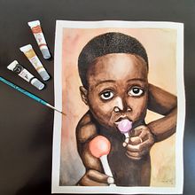 PARTILHA. Un progetto di Pittura ad acquerello, Illustrazione tradizionale e Belle arti di Ioná Vasconcelos Amaral Santos - 04.05.2021