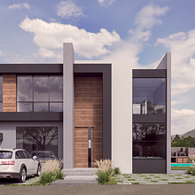 Casa Pacora - Chocaya, Lima. Een project van Architectuur,  3D-modellering y Architecturale visualisatie van Giancarlo Pava Durand - 04.05.2021